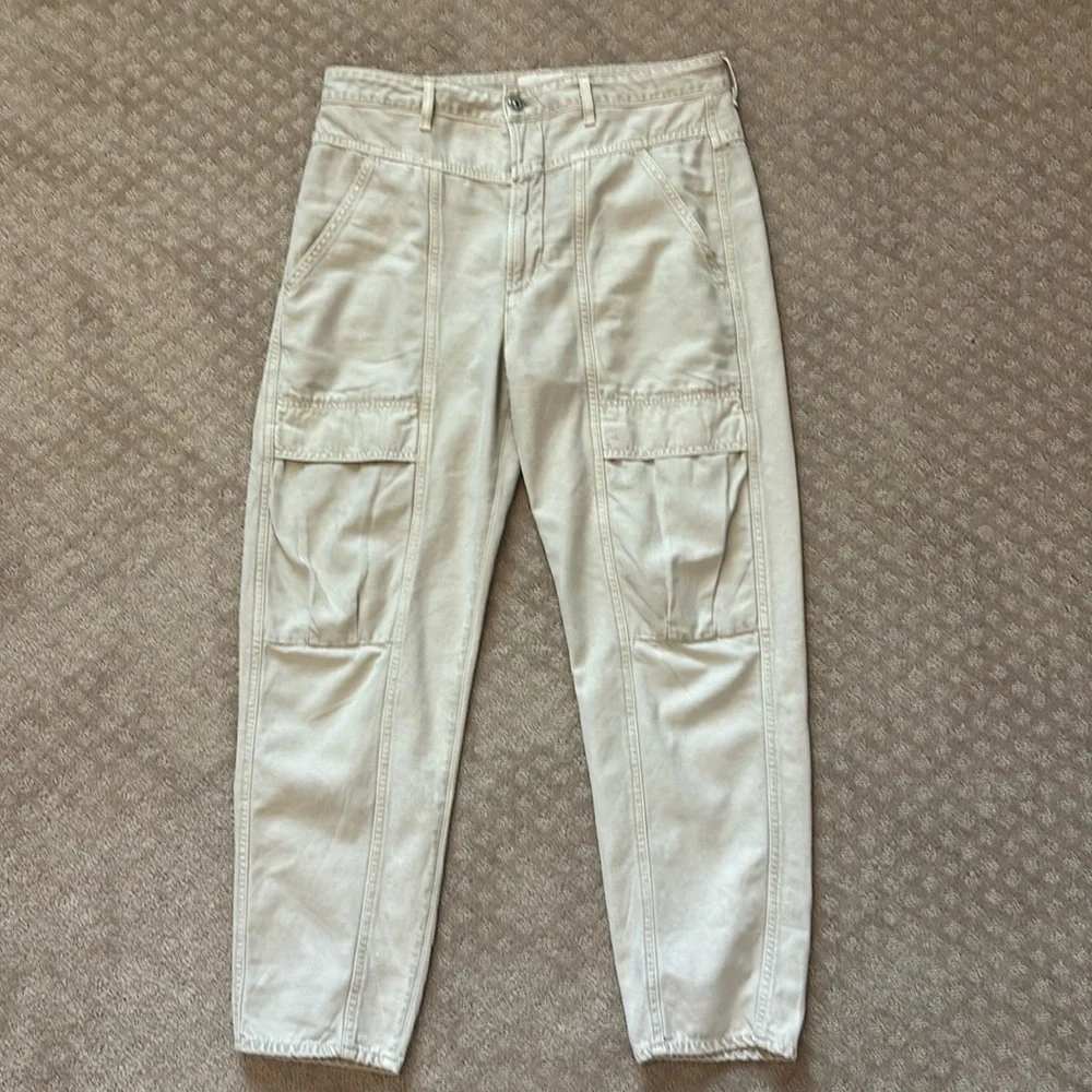 Citizens of Humanity Khaki Cargo Pants - Picture 2 of 11